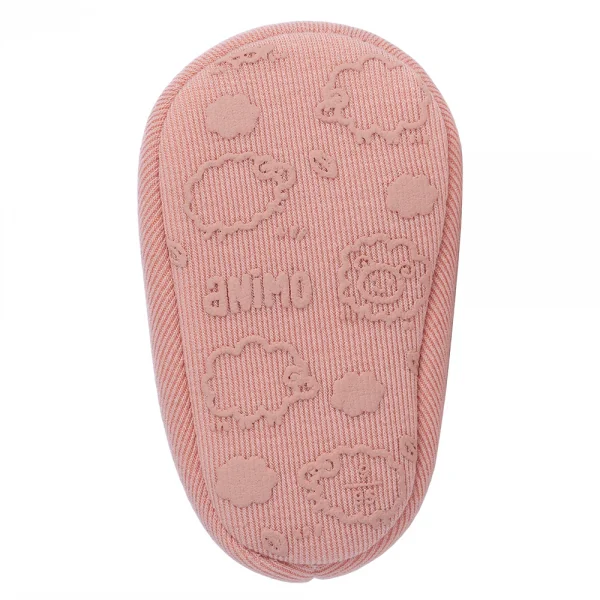 Combo 2 Giày sơ sinh cao cổ Animo A2404_MN003 (10,Hồng)