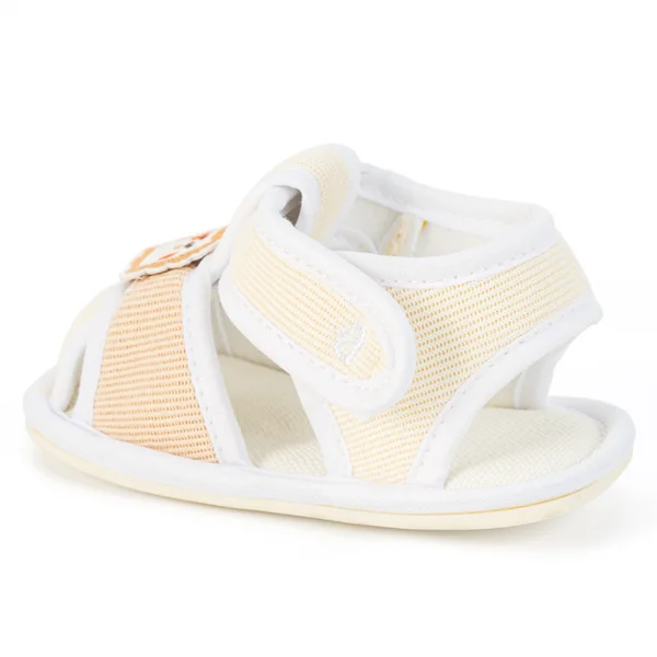 Giày tập đi bé trai Animo A2404_MN042 (12-14,Kem)