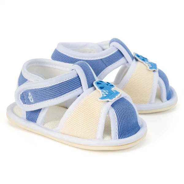 Giày tập đi bé trai Animo A2404_MN039 (12-14,Xanh)