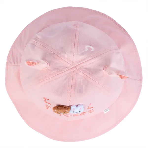 Nón bé gái lớn vành tròn Animo A2404_MN009 (54cm,Hồng)