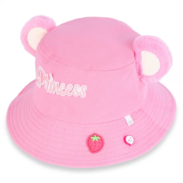 Nón bé gái lớn vành tròn Animo A2404_MN007 (54cm,Hồng)