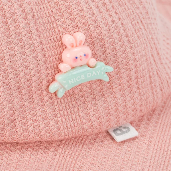 Nón vành tròn bé gái Animo A2404_MN025 (48cm,Hồng)