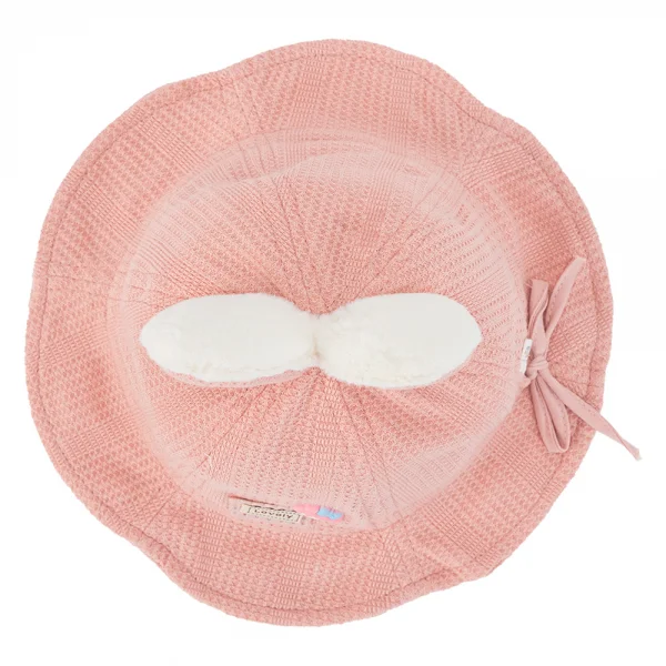 Nón vành tròn bé gái Animo A2404_MN024 (50cm,Hồng)