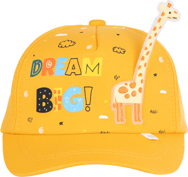 Nón bé trai lớn lưỡi trai Animo A2404_MN015 (54cm,Vàng)