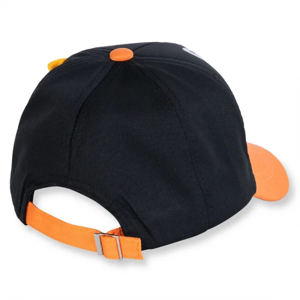 Nón bé trai lớn lưỡi trai Animo A2404_MN013 (54cm, Đen-Cam)