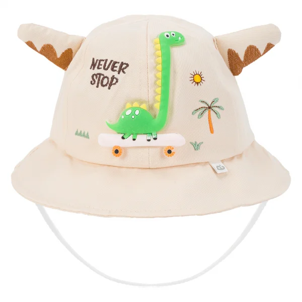 Nón vành tròn bé trai Animo A2404_MN022 (48cm,Kem)