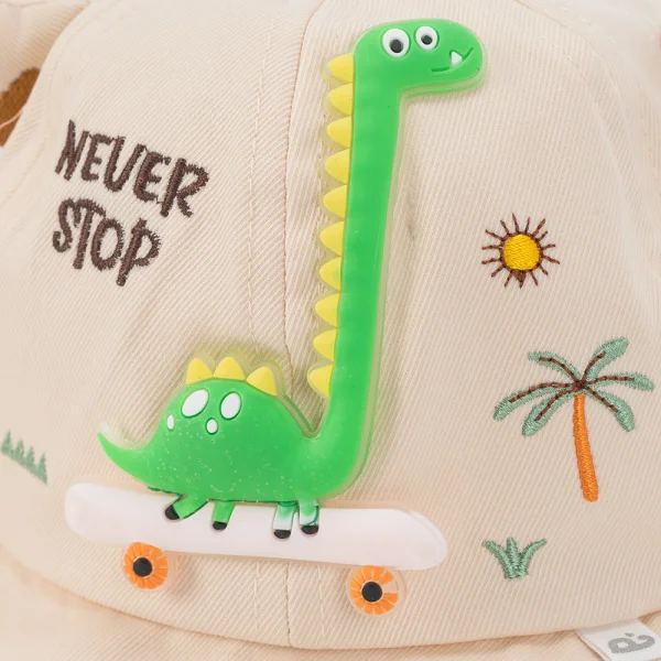 Nón vành tròn bé trai Animo A2404_MN022 (48cm,Kem)