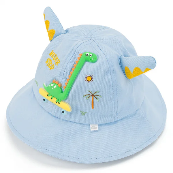 Nón vành tròn bé trai Animo A2404_MN021 (50cm,Xanh)