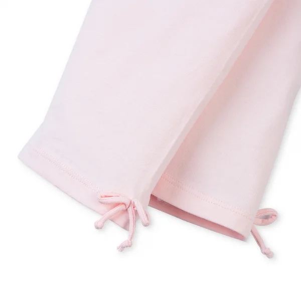 Bộ bé gái dài BST Gấu và hoa Animo BH0424003 (6M-6Y,Trắng)