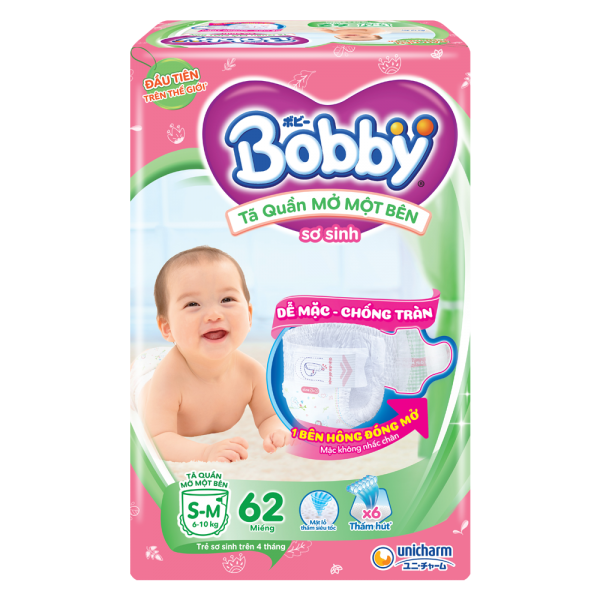 Tã Quần Mở Một Bên Bobby S-M62