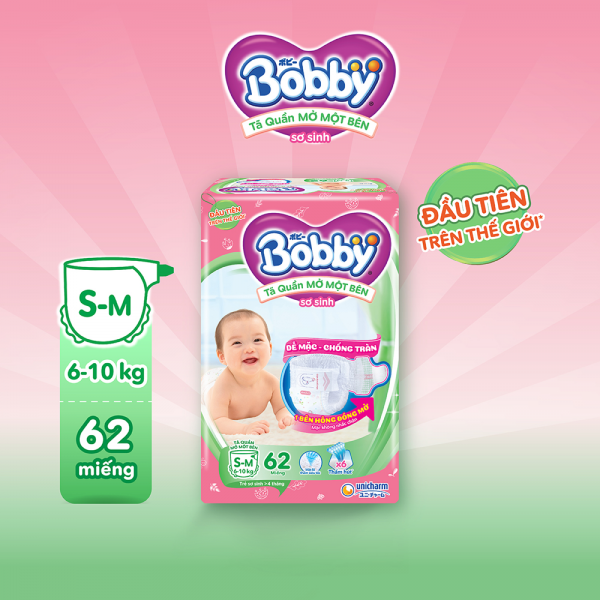 Tã Quần Mở Một Bên Bobby S-M62