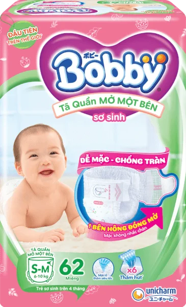 Tã Quần Mở Một Bên Bobby S-M62