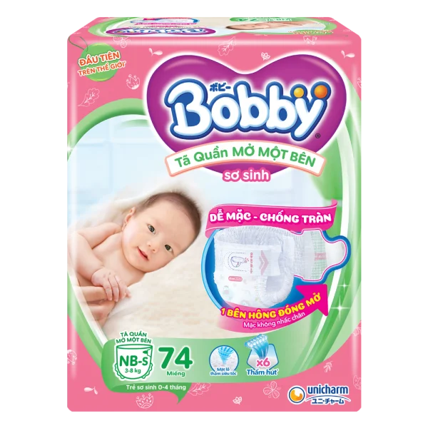 Tã Quần Mở Một Bên Bobby NB-S74