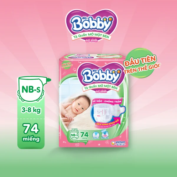 Tã Quần Mở Một Bên Bobby NB-S74