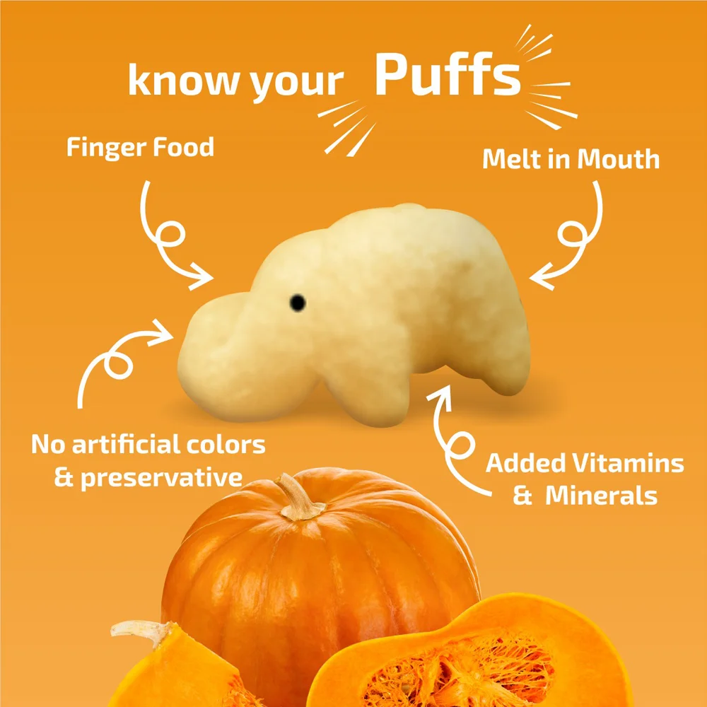 Combo 2 Bánh ăn dặm Grinny vị bí ngô