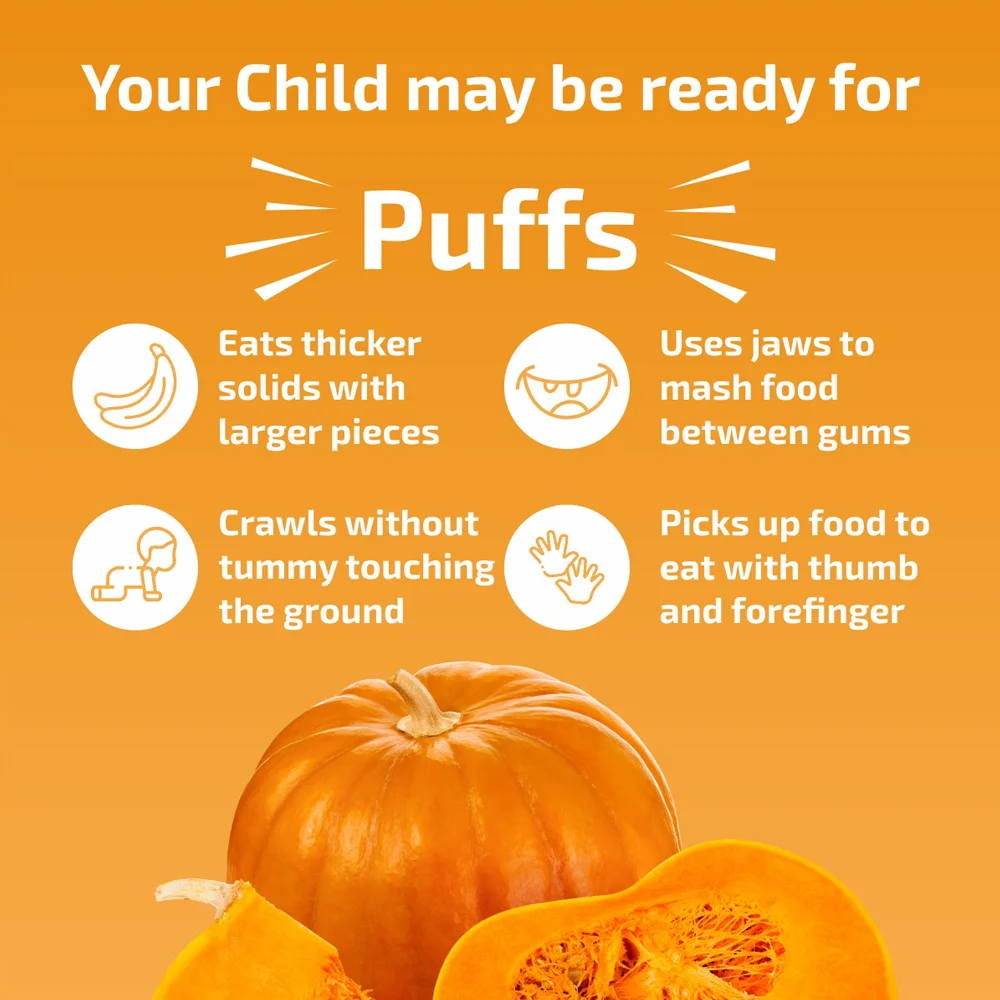 Combo 2 Bánh ăn dặm Grinny vị bí ngô