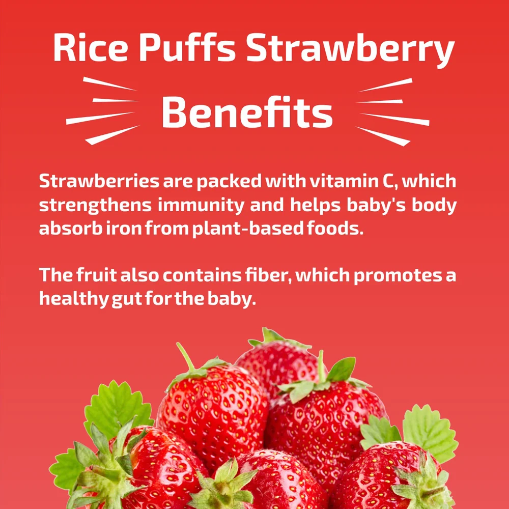 Combo 2 Bánh ăn dặm Grinny vị dâu