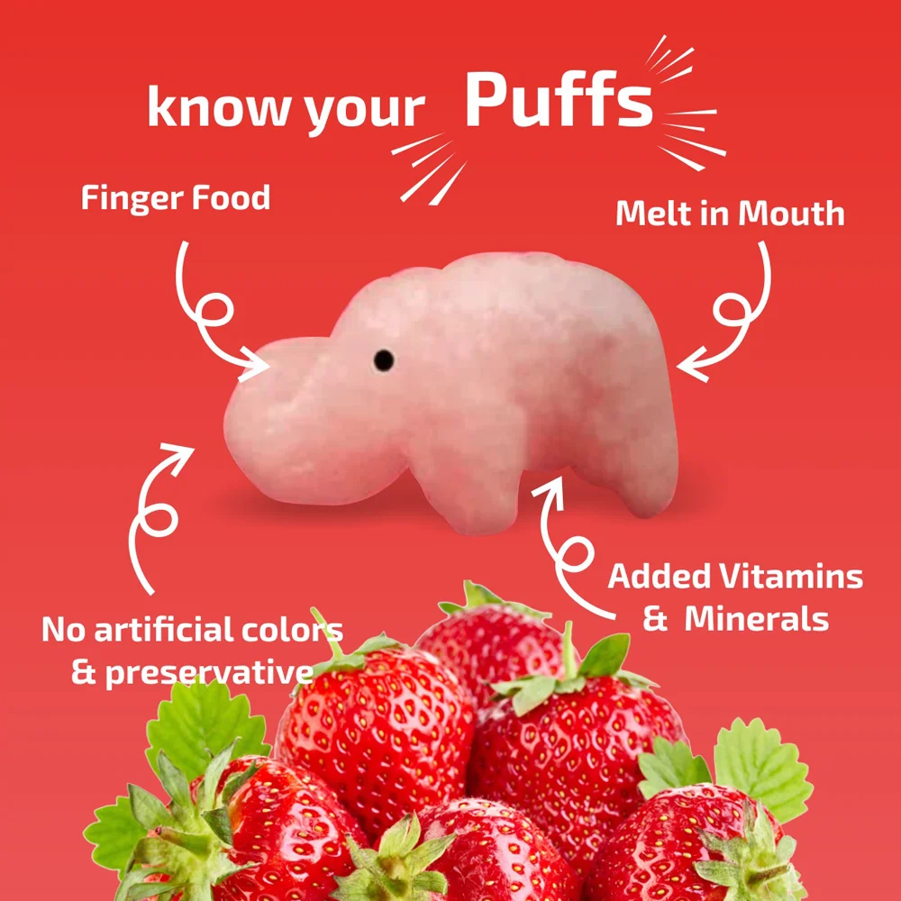 Combo 2 Bánh ăn dặm Grinny vị dâu