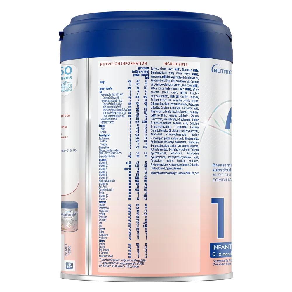 Sữa Aptamil Profutura Duobiotik 1 800g (0-6 tháng)