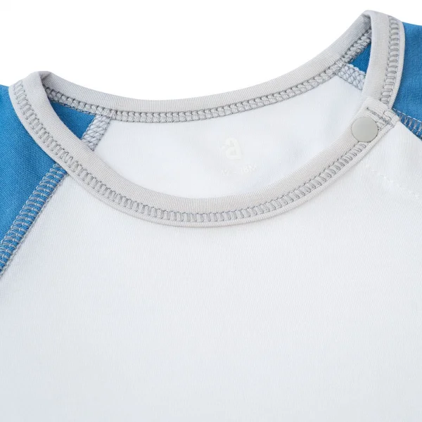 Bộ sơ sinh tính năng ngắn, vải modal BST Thiên nga Animo BMC822072 (12-24M,Xanh)