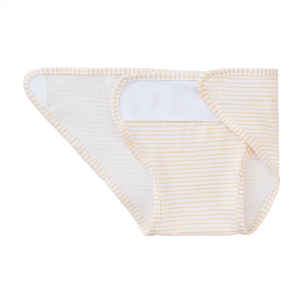 Set 5 tã vải sơ sinh Animo BA1022079 (NB,Vàng sọc)