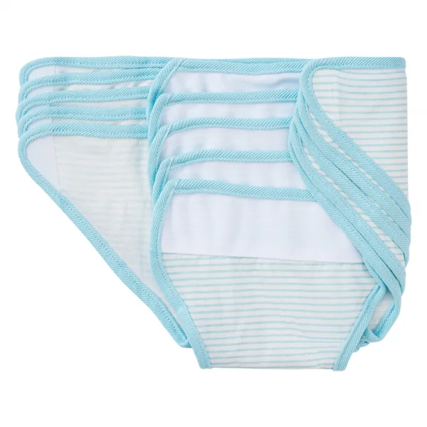 Set 5 tã vải sơ sinh Animo BA1022077 (NB,Xanh sọc)