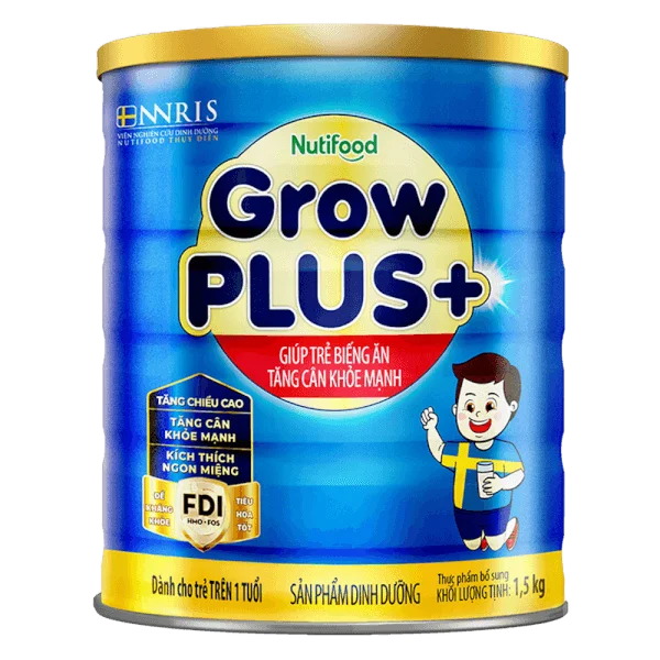 Sữa GrowPLUS+ Xanh 1.5kg (từ 1 tuổi)