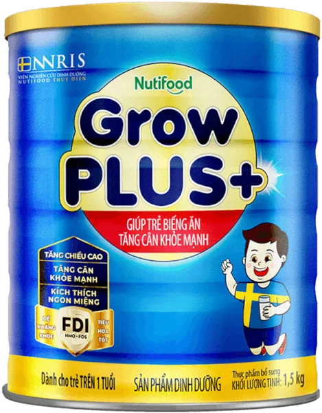 Sữa GrowPLUS+ Xanh 1.5kg (từ 1 tuổi)