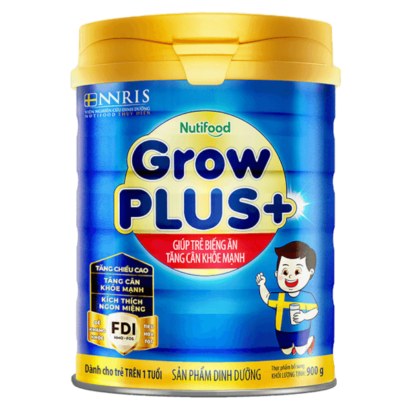 Combo 2 Sữa GrowPLUS+ Xanh 900g (từ 1 tuổi)