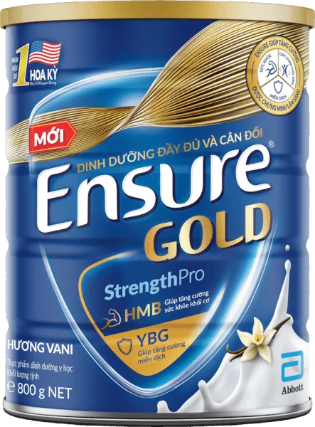 Thực phẩm dinh dưỡng y học Ensure Gold 800g (bao bì cũ 850g, giao bao bì ngẫu nhiên)