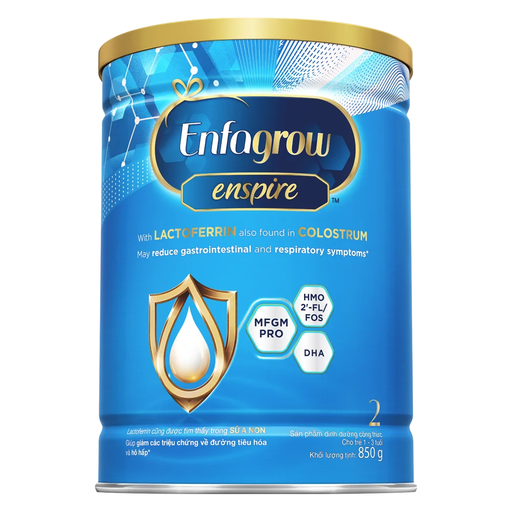 Sữa Enfagrow Enspire 2 850g (1-3 tuổi)