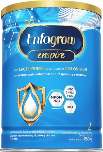 Sữa Enfagrow Enspire 2 850g (1-3 tuổi)