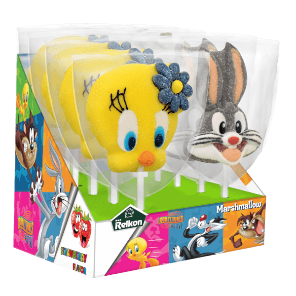 Kẹo Xốp Marshmallow Looney Tunes Relkon 45g