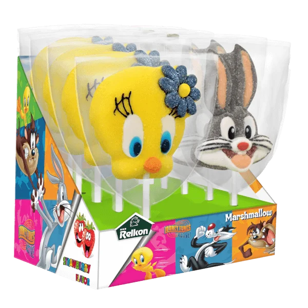 Kẹo Xốp Marshmallow Looney Tunes Relkon 45g