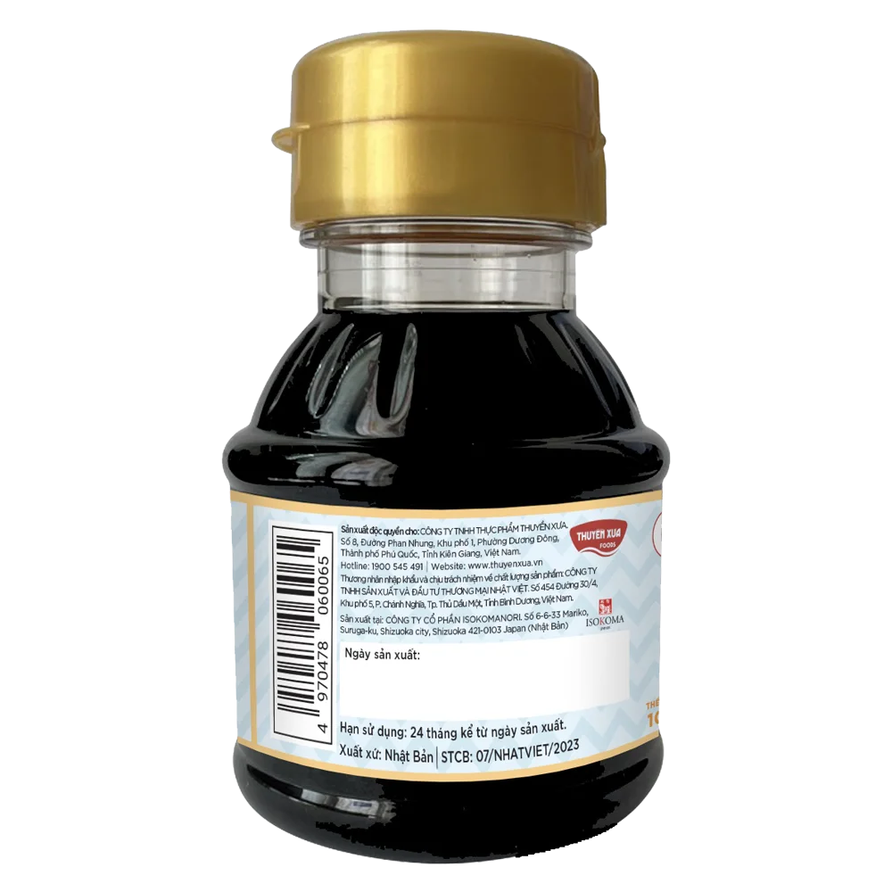Nước tương vị tare Thuyền Xưa Ăn Dặm Cho Con 100ml