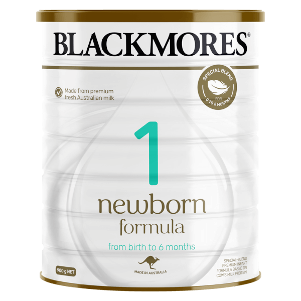 Sữa Blackmores Newborn Formula số 1 900g (0-6 tháng tuổi)