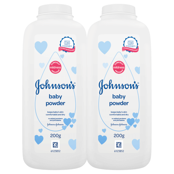 Combo 2 Phấn thơm thông thường Johnson Baby 200g