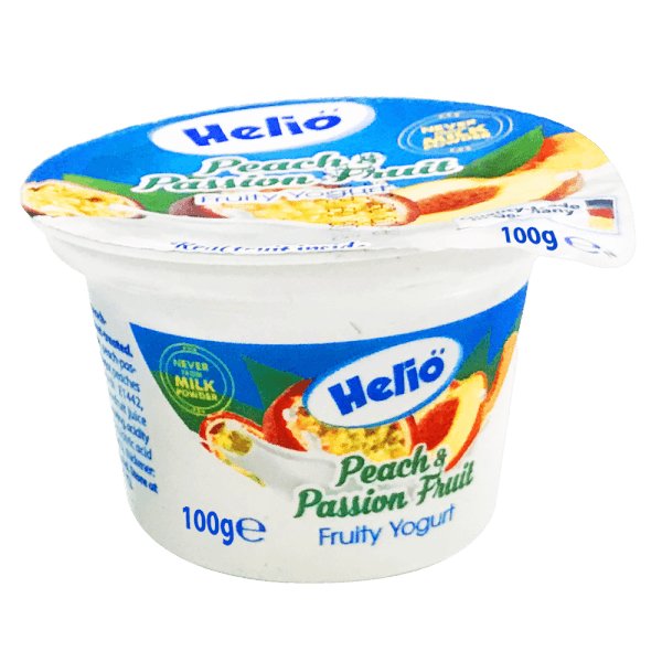 Sữa chua hoa quả Helio vị Đào - Chanh leo