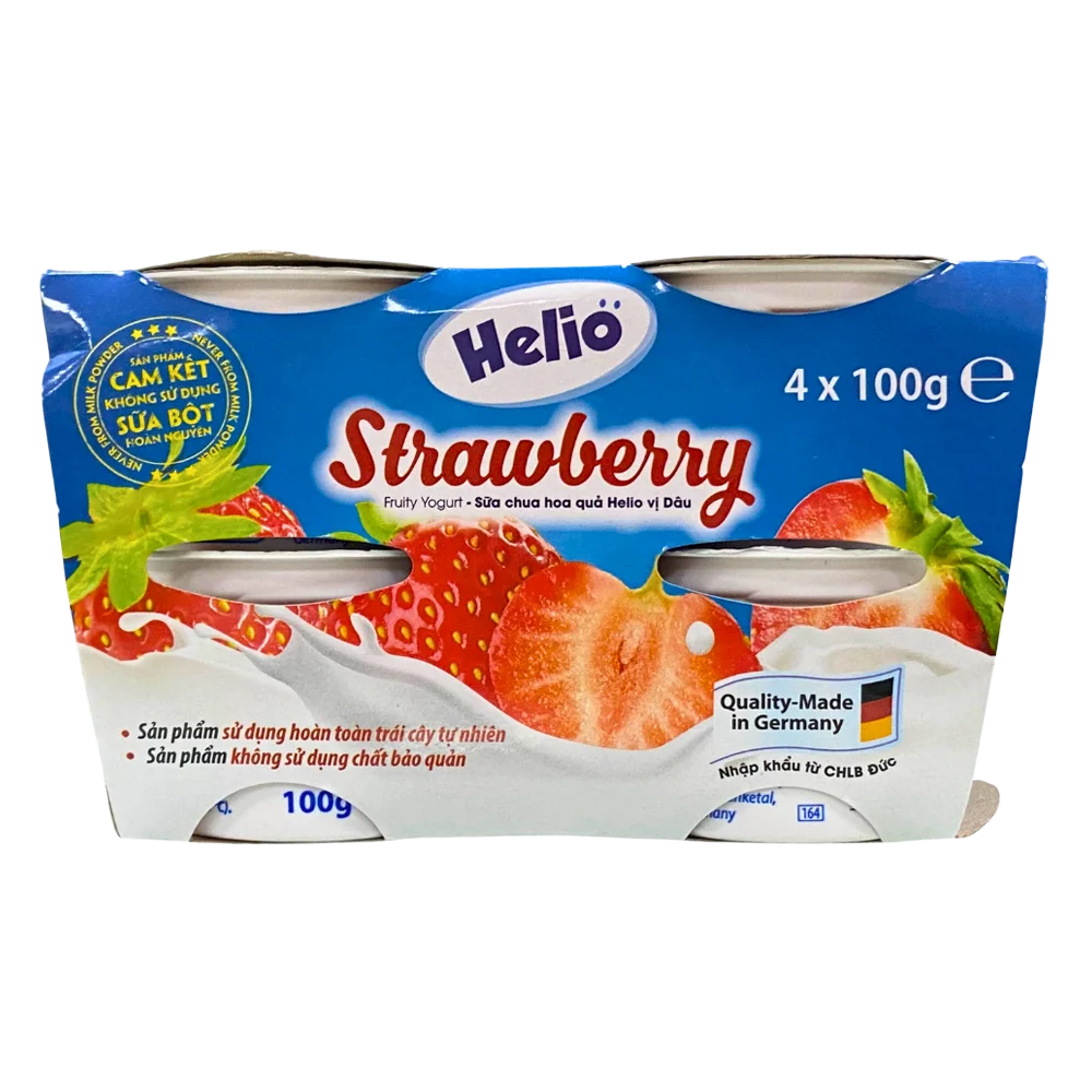 Sữa chua hoa quả Helio vị Dâu