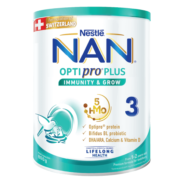 Sữa Nestle Nan Optipro Plus 3 800g (1-2 tuổi)
