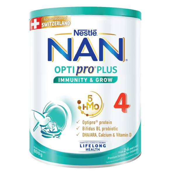 Sữa Nestle Nan Optipro Plus 4 800g (2-6 tuổi)