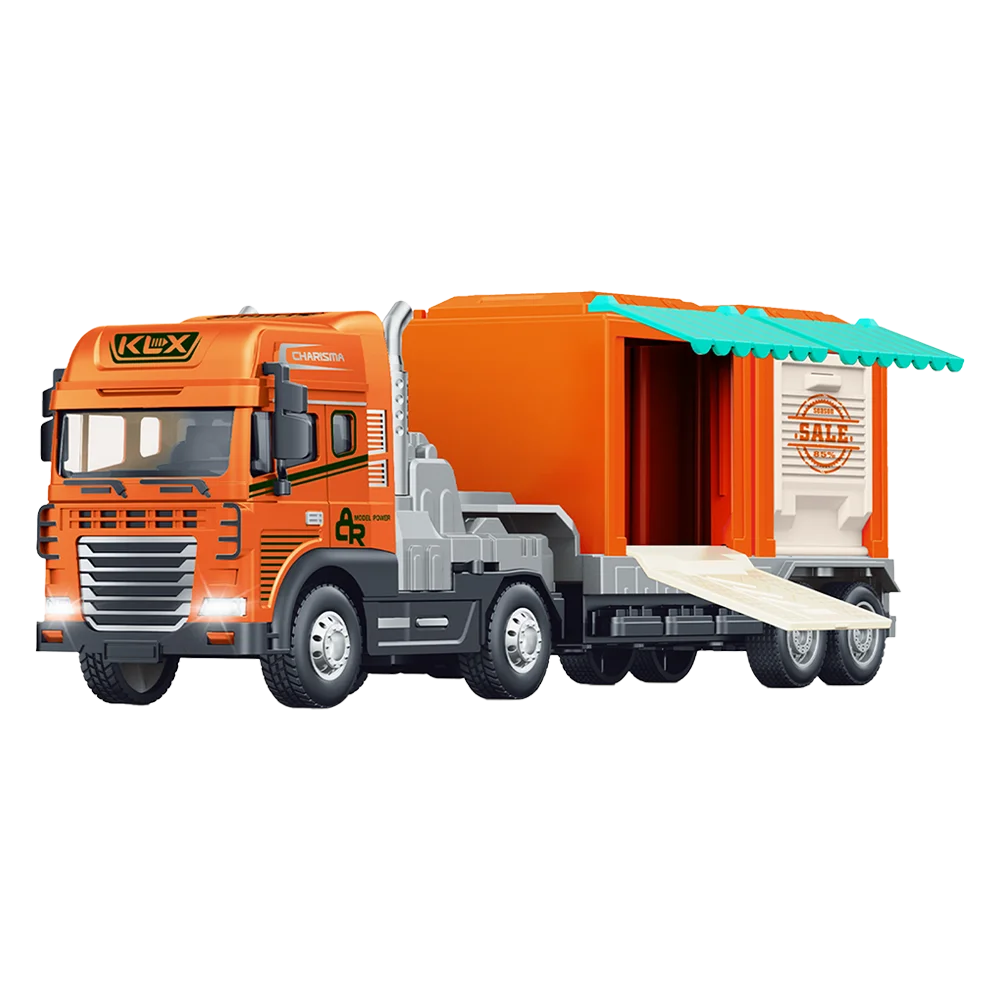 Xe chở hàng chạy trớn có âm thanh và đèn RFD541677 C404 (Cam)