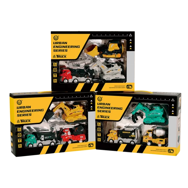 Bộ 3 mô hình xe công trường chạy trớn RFD563637 C404