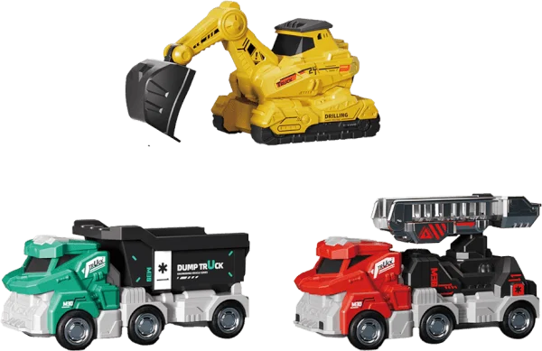 Bộ 3 mô hình xe công trường chạy trớn RFD563637 C404