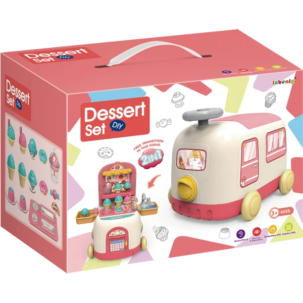 Hộp xe nhập vai món tráng miệng RFD570969 C404 (Hồng)