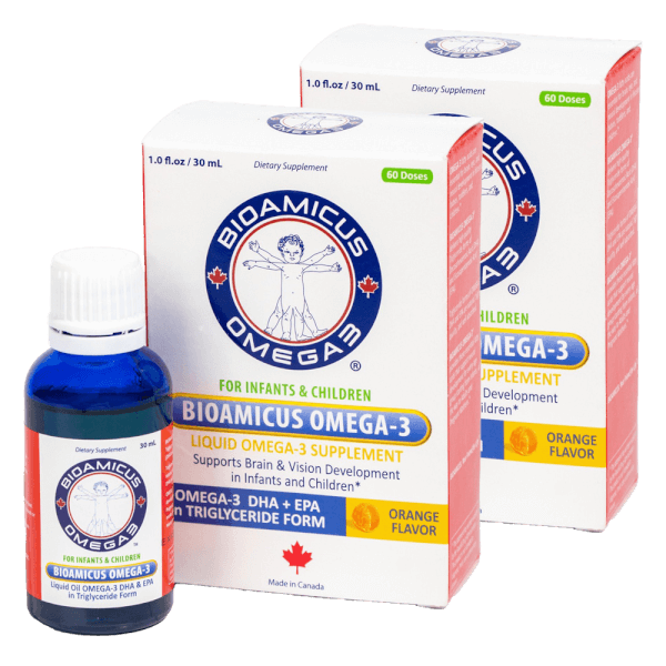 Combo 2 Thực phẩm bảo vệ sức khỏe BioAmicus Omega-3