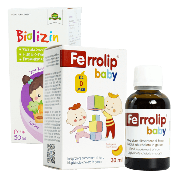 Combo 1 Biolizin và 1 Ferrolip baby