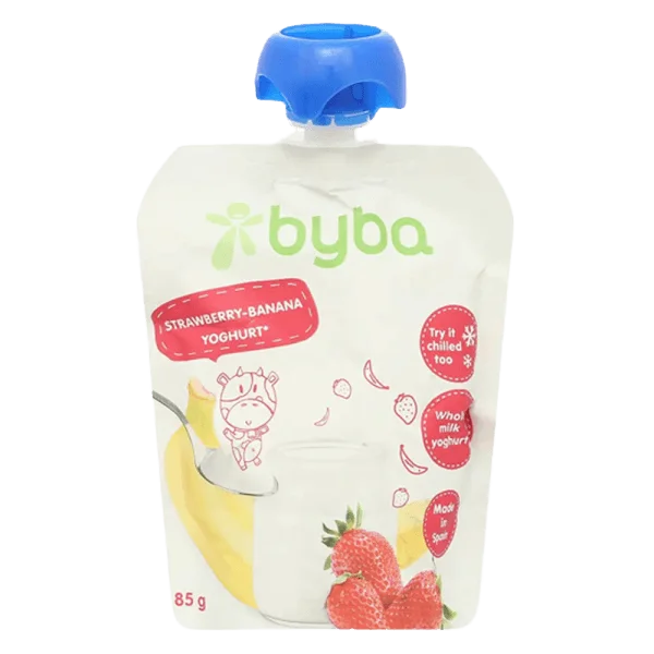 Sữa chua Byba - vị dâu chuối 85g