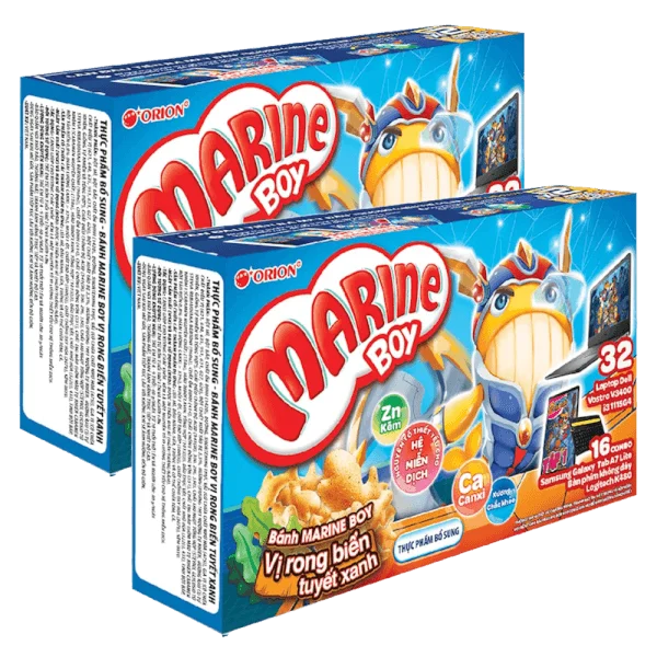 Combo 2 Bánh Marine Boy vị Tảo (35g)