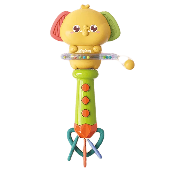 Xúc xắc voi con ngộ nghĩnh có nhạc đèn Animo LH16880750 C404 (Vàng)